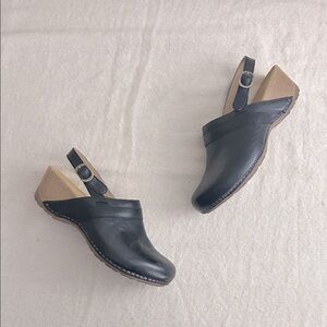 Dansko Tammy Leather Slingback Mules